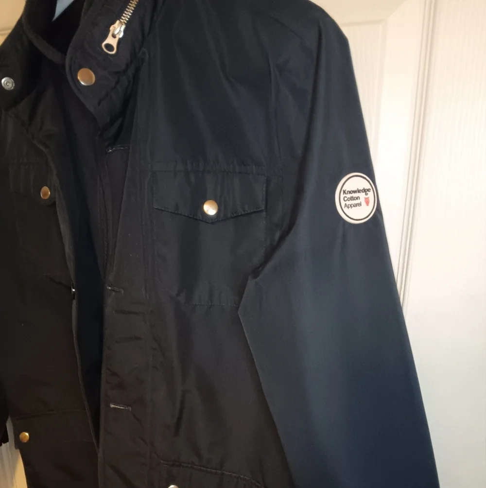 Knowledge Cotton Apparel Men's Soft Shell Long Jacket